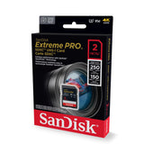 Sandisk Extreme Pro SDXC (2TB, SDSDXXD-2T00-GN4IN) - Norwich Cameras