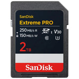 Sandisk Extreme Pro SDXC (2TB, SDSDXXD-2T00-GN4IN) - Norwich Cameras