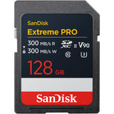 Sandisk Extreme Pro SDXC UHS-II (300mbs) (128GB, SDSDXDM-128G-GN4IN)