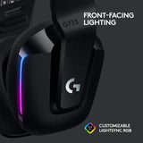 Logitech G733 Lightspeed Wireless RGB Gaming Headset (Black, 981-000867)