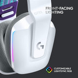 Logitech G733 Lightspeed Wireless RGB Gaming Headset (White, 981-000886)