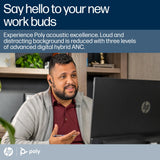 Poly Voyager Free 60 with Basic Charge Case (Black, BT700A)