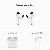 Apple AirPods 3 with MagSafe Wireless Charging Case (MME73)