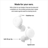 Google Pixel Buds A-Series True Wireless In-Ear Headphones (Clearly White)
