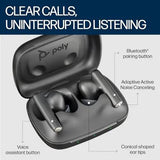 Poly Voyager Free 60 UC (USB-A) (Black) - Norwich Cameras