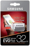 Samsung EVO Plus MicroSD (32GB, MB-MC32) - Norwich Cameras