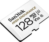 SanDisk High Endurance MicroSD Card (128GB, SDSQQNR-128G) - Norwich Cameras