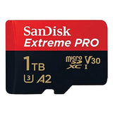 Sandisk Extreme Pro microSDXC (1TB, SDSQXCD-1T00) - Norwich Cameras