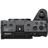 Sony FX30 Digital Cinema Camera Body (ILME-FX30B) - Norwich Cameras