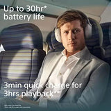 Sony WH-1000XM5 Wireless Noise-Canceling Over-Ear Headphones (Silver) - Norwich Cameras