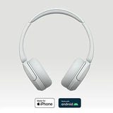 Sony WH-CH520 Wireless Over-Ear Headphone (White) - Norwich Cameras