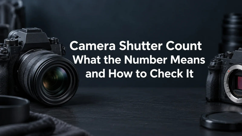 Camera Shutter Count What the Number Means and How to Check It