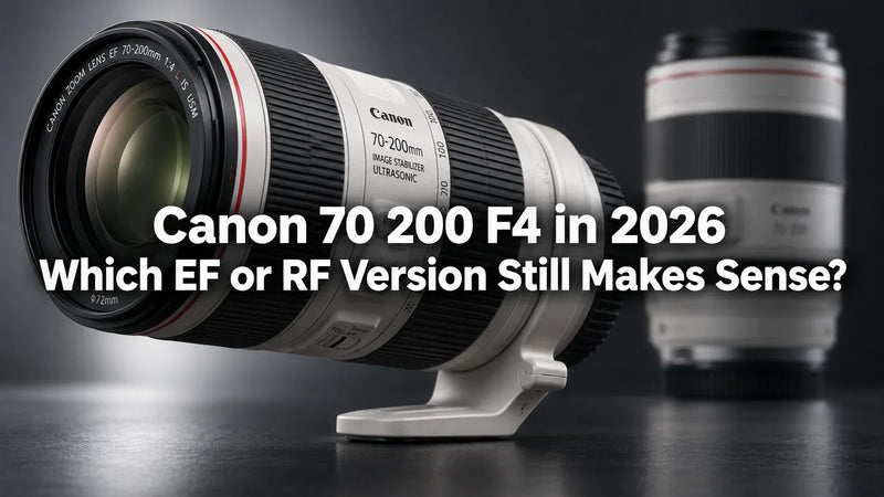 Canon 70 200 F4 in 2026 Which EF or RF Version Still Makes Sense?