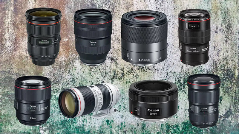 A Complete Guide to the Best Canon Lenses for Photography and Video