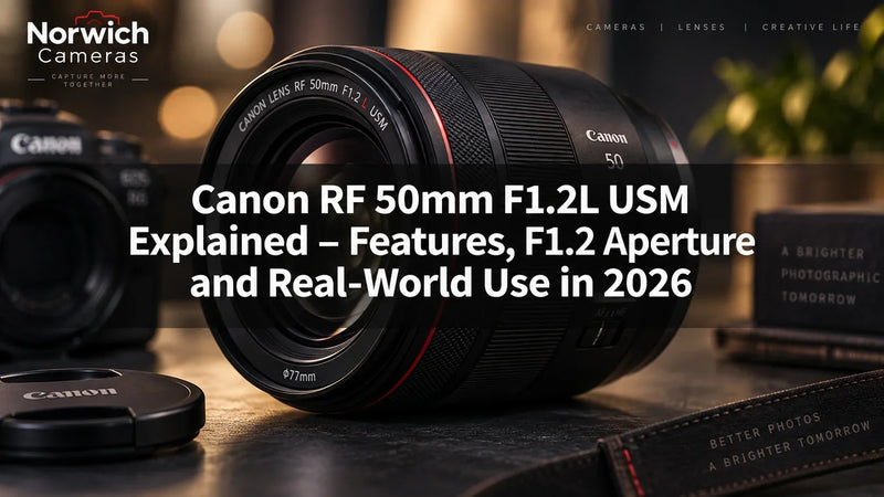 Canon RF 50mm F1.2L USM Explained 2026
