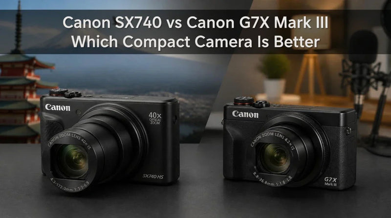 Canon SX740 vs Canon G7X Mark III Which Compact Camera Is Better