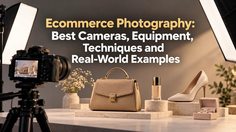 Ecommerce Photography: Best Cameras, Equipment, Techniques and Real-World Examples