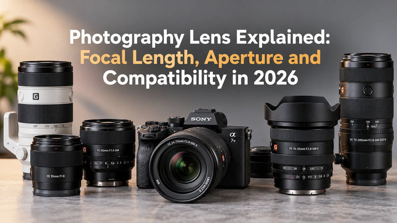 Photography Lens Explained | Focal Length & Aperture