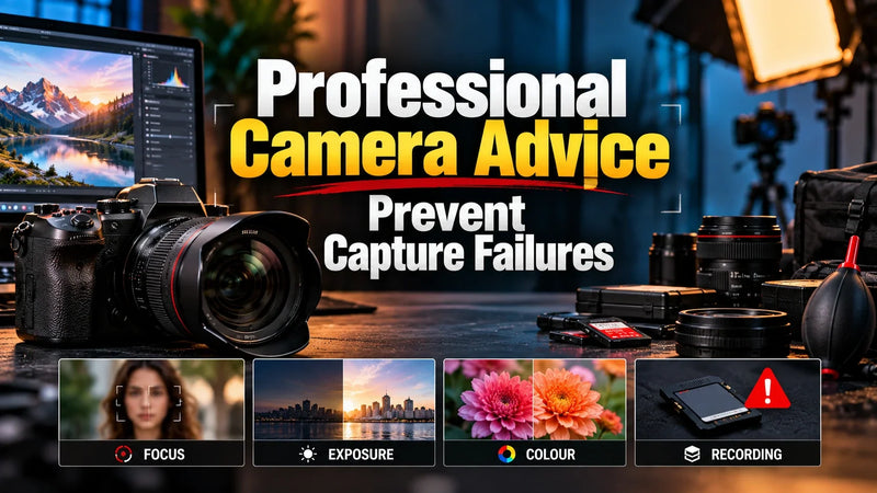 Professional Camera Advice for Paid Shoots: Preventing Capture Failures