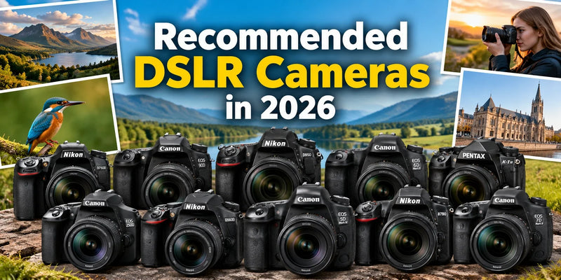 Recommended DSLR Cameras in 2026: 10 Models for Real Photography