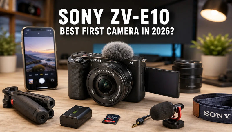 Why the Sony ZV-E10 Still Works as a First Camera in 2026