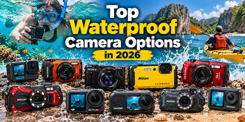 Top Waterproof Camera Options in 2026: 10 Cameras for Real Life