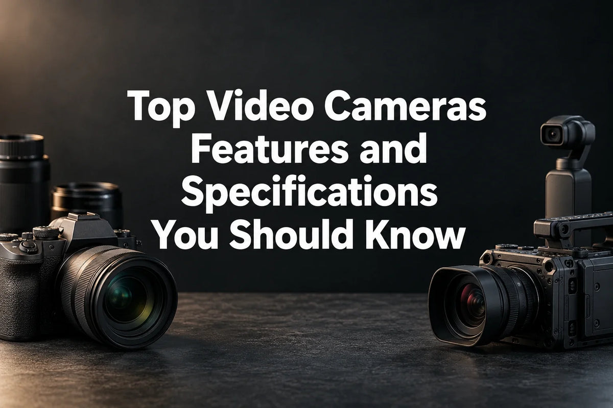 Top Video Cameras Features and Specifications You Should Know