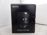 Sony FE 35mm F/1.4 GM (SEL35F14GM)