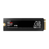 Samsung SSD 990 PRO (With Heatsink) NVMe M.2 SSD (4TB, MZ-V9P4T0CW)