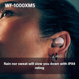 Sony WF-1000XM5 Wireless Noise Canceling Headphones (Smoky Pink)