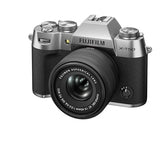 Fujifilm X-T50 Mirrorless Camera with XC 15-45mm F/3.5-5.6 Lens (Silver)