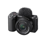 Sony ZV-E10 II Mirrorless Camera with 16-50mm Lens (ZV-E10M2K) (Black)