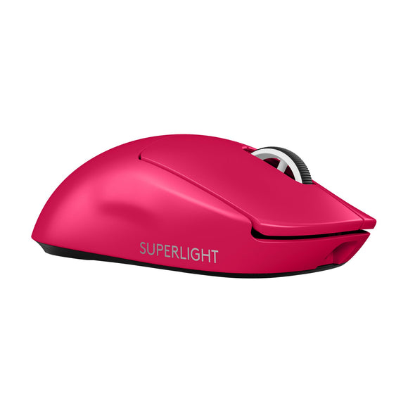 Logitech G PRO X Superlight 2 Wireless Gaming Mouse (Magenta, 910-006799)