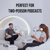 Rode RODECaster Duo Integrated Audio Production Studio (White)