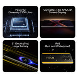 Poco X7 5G (Global Version) (256GB+8GB, Silver)