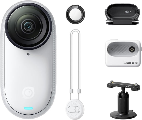 Insta360 GO 3S Action Camera (128GB, Arctic White)