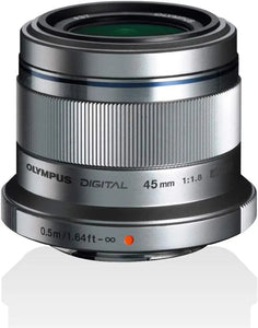 Olympus M.Zuiko 45mm F/1.8 (Silver) Olympus