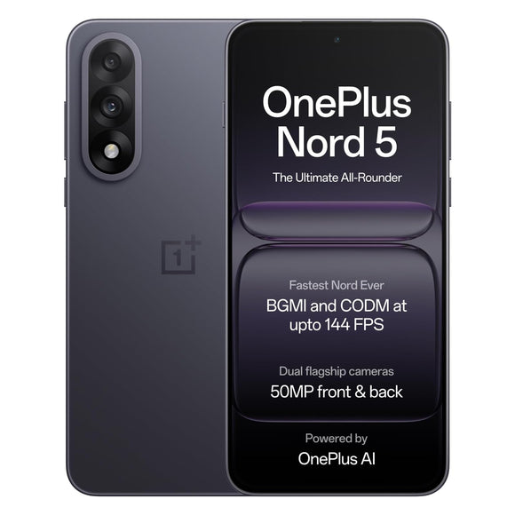 OnePlus Nord 5 5G (CPH2709) (512GB+12GB, Marble Sand)