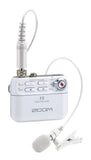 Zoom F2-BT Ultracompact Bluetooth-Enabled Portable Field Recorder (White)