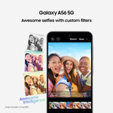 Samsung Galaxy A56 (A566E-DS, 5G) (256GB+12GB, Awesome Graphite)