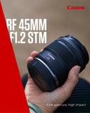 Canon RF 45mm F/1.2 STM Lens