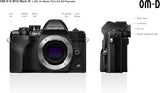 OM System OM-D E-M10 Mark IV Kit (14-42mm EZ Lens) Black