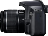 Canon EOS 4000D DSLR Camera and EF-S 18-55 mm f/3.5-5.6 III Lens - Black