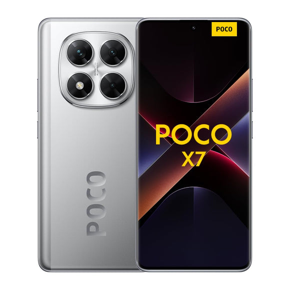 Poco X7 5G (Global Version) (512GB+12GB, Silver)