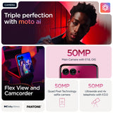 Motorola Razr 60 Ultra (XT2551-6) (512GB+16GB, Pantone Cabaret)