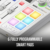 Rode RODECaster Duo Integrated Audio Production Studio (White)