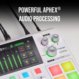 Rode RODECaster Duo Integrated Audio Production Studio (White)