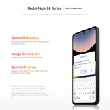 Redmi Note 14 (Global, 4G) (128GB+6GB, Midnight Black)
