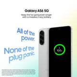 Samsung Galaxy A56 (A566E-DS, 5G) (256GB+12GB, Awesome Graphite)