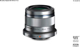 Olympus M.Zuiko 45mm F/1.8 (Silver) Olympus